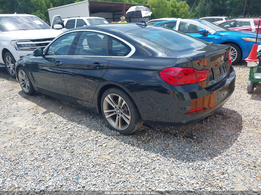 Vin: wba4j1c51kbm17045, lot: 45951383, bmw 430i gran coupe 20193