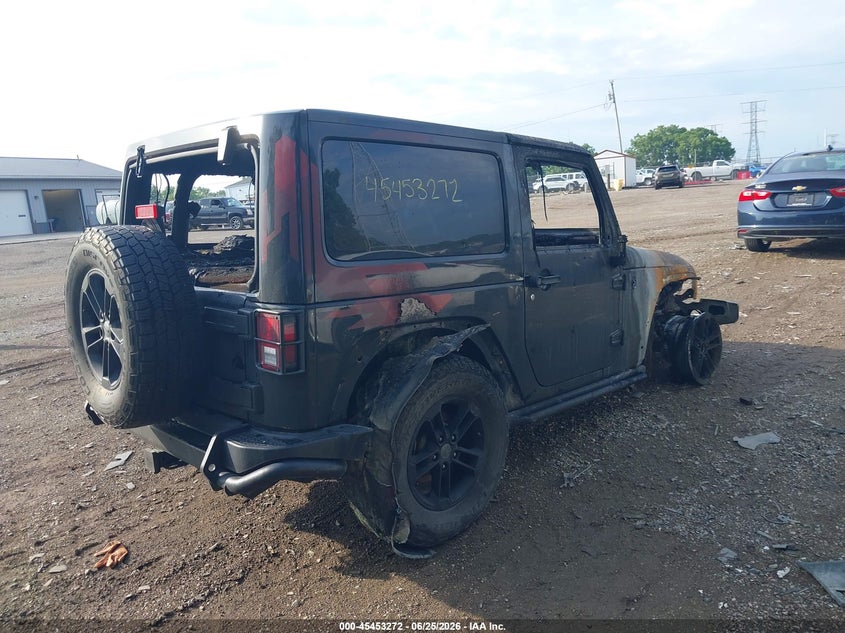 2017 JEEP WRANGLER auction photo 4