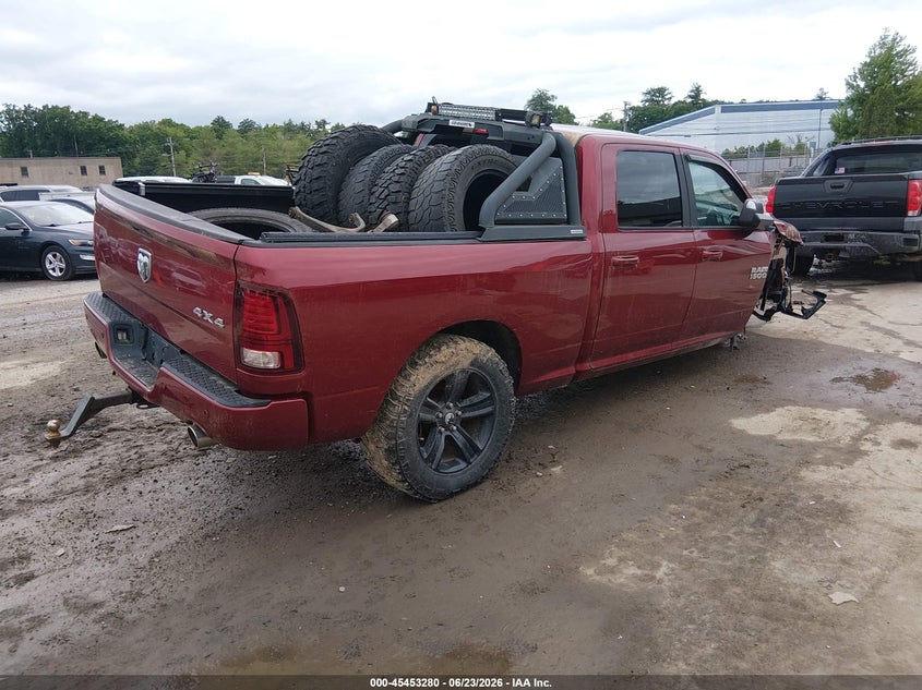 Vin: 1c6rr7ut7fs509209, lot: 45951393, ram 1500 sport 20153