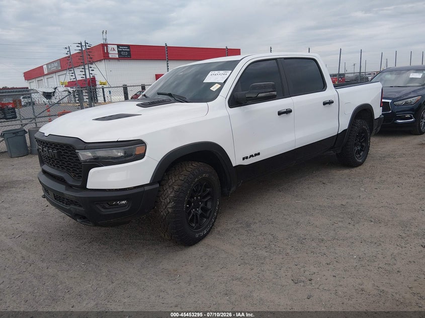 Vin: 1c6srflp2tn208518, lot: 45951408, ram 1500 rebel  4x4 5'7 box 20262