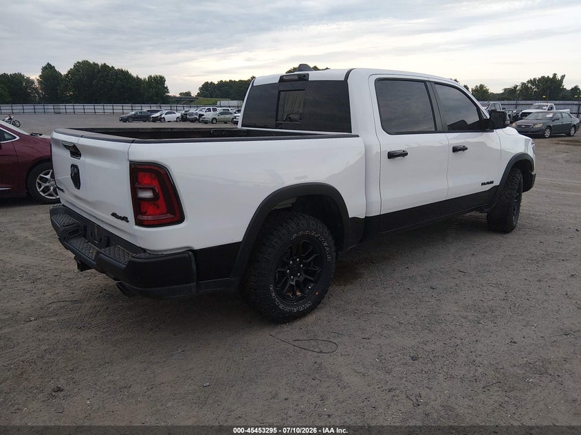 Vin: 1c6srflp2tn208518, lot: 45951408, ram 1500 rebel  4x4 5'7 box 20264