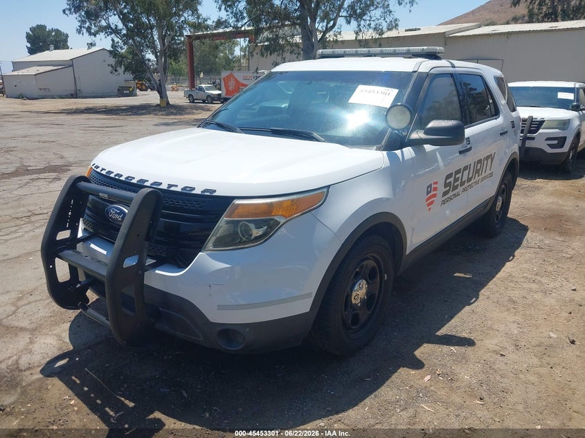 Vin: 1fm5k8ar9fgb84121, lot: 45951414, ford utility police interceptor 20152