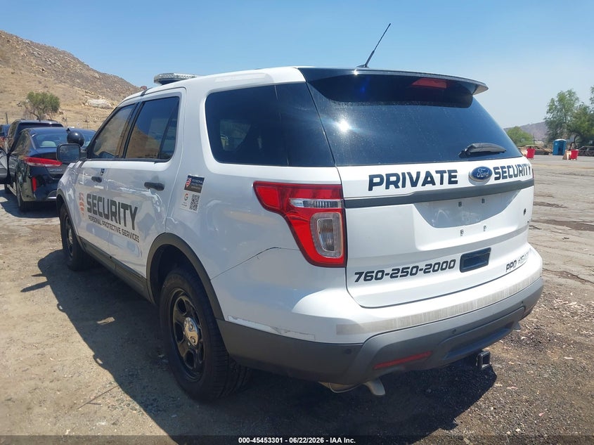 Vin: 1fm5k8ar9fgb84121, lot: 45951414, ford utility police interceptor 20153
