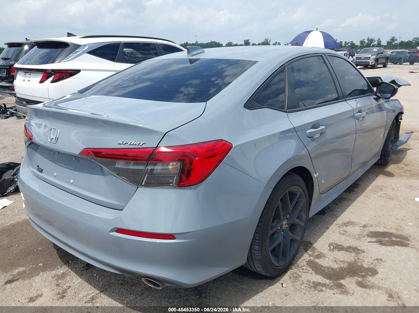 VIN 2HGFE2F50NH574113 2022 HONDA CIVIC SPORT