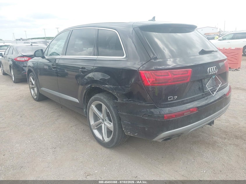 Vin: wa1vaaf77kd020409, lot: 45951481, audi q7 55 premium 20193