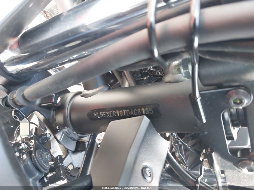 2026 Kawasaki Ex650 R VIN: ML5EXER19TDAG8135 Lot: 45453395
