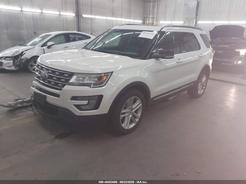 Vin: 1fm5k8d82ggb61106, lot: 45951567, ford explorer xlt 20162
