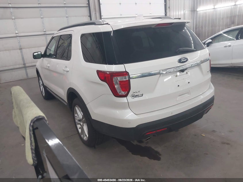Vin: 1fm5k8d82ggb61106, lot: 45951567, ford explorer xlt 20163