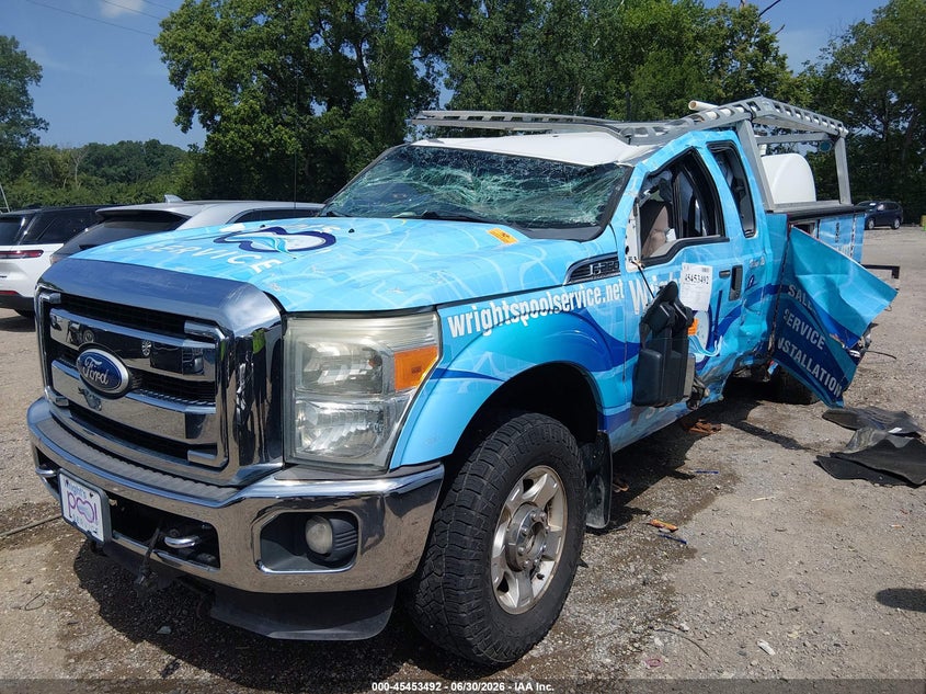 Vin: 1ft7x2b62bea90832, lot: 45951606, ford super duty f-250 srw xlt 20112