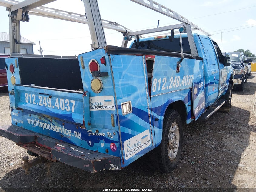 Vin: 1ft7x2b62bea90832, lot: 45951606, ford super duty f-250 srw xlt 20114