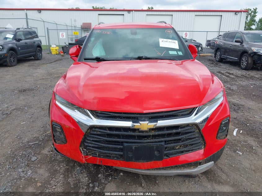 2020 Chevrolet Blazer Fwd 2Lt VIN: 3GNKBCRS7LS647914 Lot: 45453516