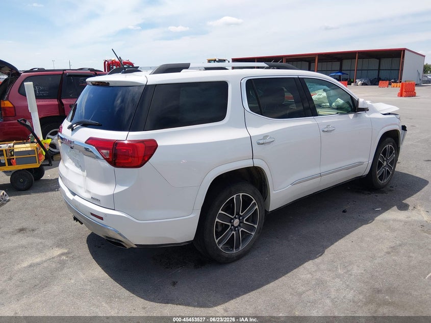 Vin: 1gkknxls7jz232502, lot: 45951640, gmc acadia denali 20184