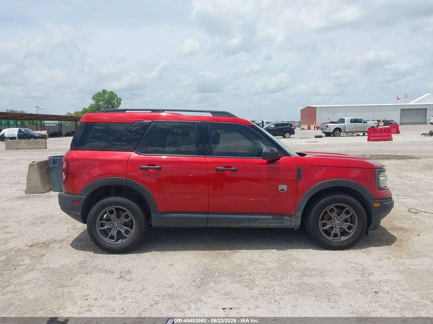 2022 Ford Bronco Sport Big Bend VIN: 3FMCR9B66NRD76777 Lot: 45453560