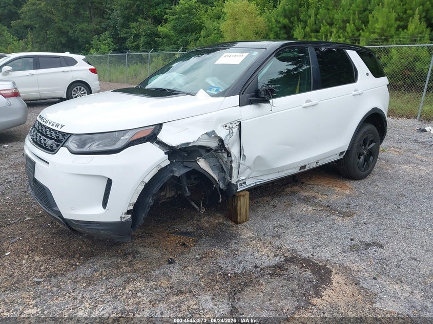 2020 Land Rover Discovery Sport, Left Front, IAAI, VIN SALCP2FXXLH858681 — photo 2