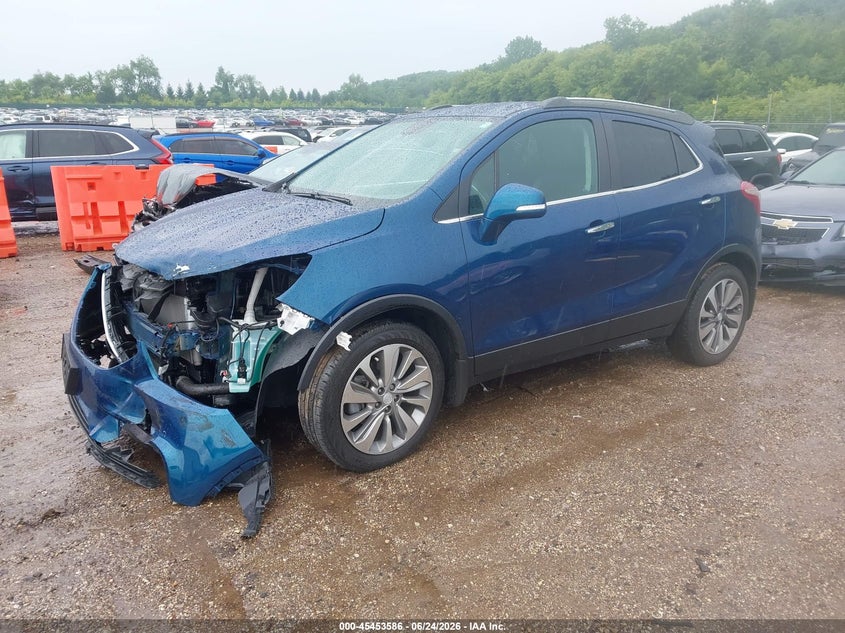 Vin: kl4cjasb0kb786687, lot: 45951699, buick encore fwd preferred 20192
