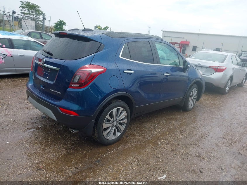 Vin: kl4cjasb0kb786687, lot: 45951699, buick encore fwd preferred 20194