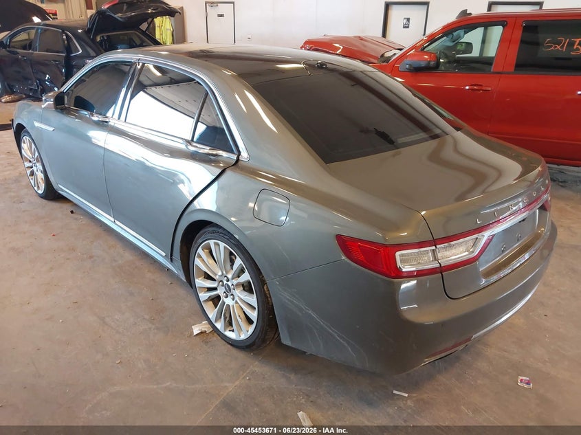Vin: 1ln6l9ncxh5609695, lot: 45951784, lincoln continental reserve 20173