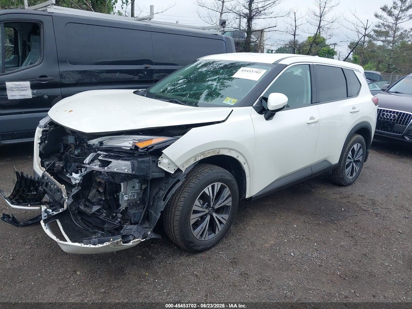 2021 NISSAN ROGUE auction photo 2