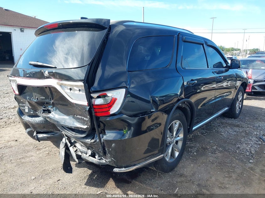 Vin: 1c4rdjdg1fc148321, lot: 45951818, dodge durango limited 20154