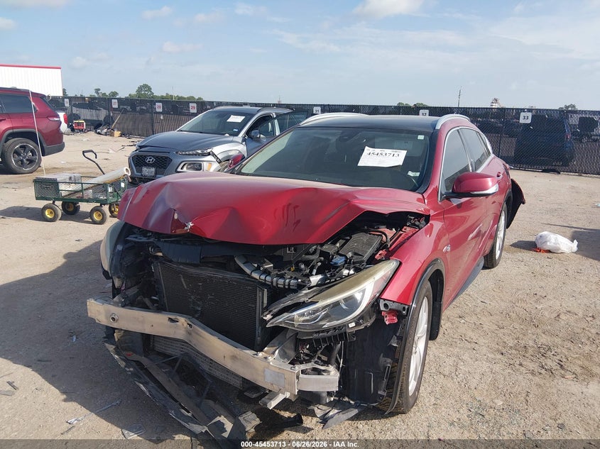 Vin: sjkch5cp3ja004967, lot: 45951826, infiniti qx30 luxe 20182