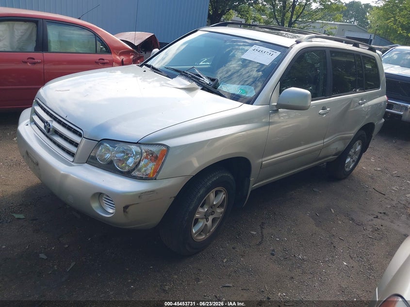 2003 Toyota Highlander V6 JTEHF21A130115243 photo 1