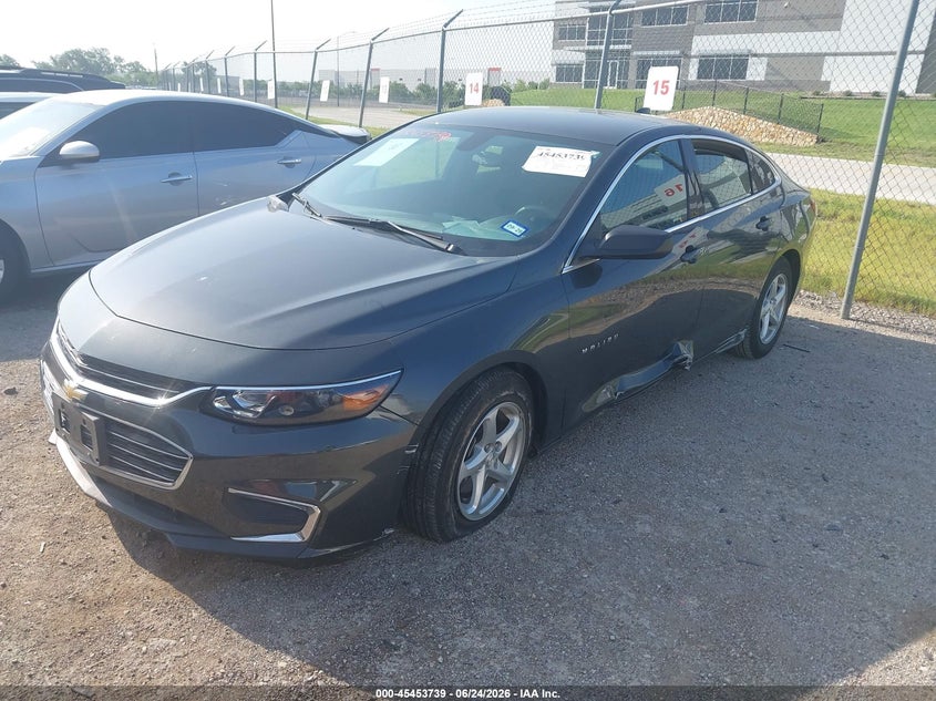 2017 Chevrolet Malibu Ls 1G1ZB5ST5HF244346 photo 1