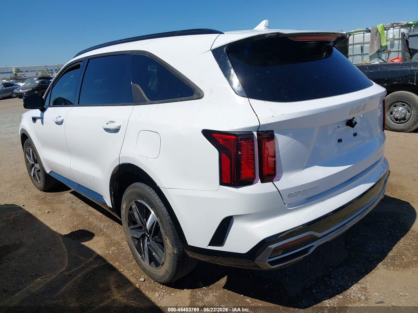 Vin: 5xyrl4lc9pg248053, lot: 45951882, kia sorento s 20233