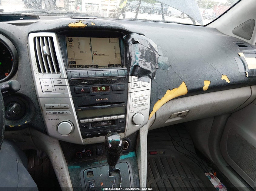 LEXUS RX 350 2008 VIN 2T2HK31U48C056696