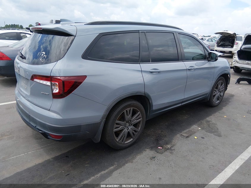 Vin: 5fnyf5h36nb031713, lot: 45952014, honda pilot 2wd sport 20224