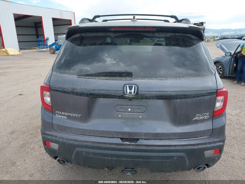 2021 Honda Passport Awd Elite VIN: 5FNYF8H07MB039132 Lot: 45453903