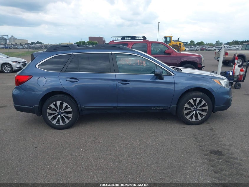 2015 Subaru Outback 2.5I Limited VIN: 4S4BSBLC3F3325362 Lot: 45453908