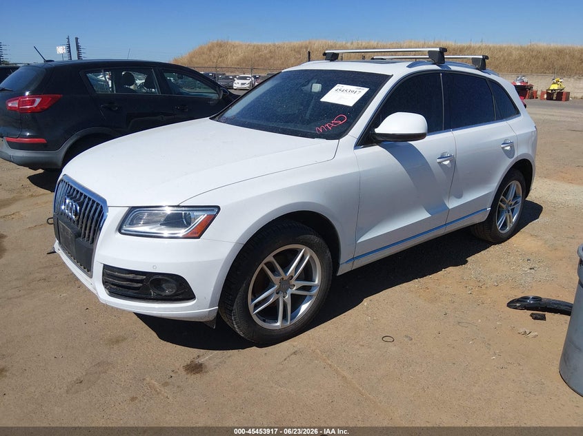 Vin: wa1l2afp9ga097263, lot: 45952030, audi q5 2.0t premium 20162