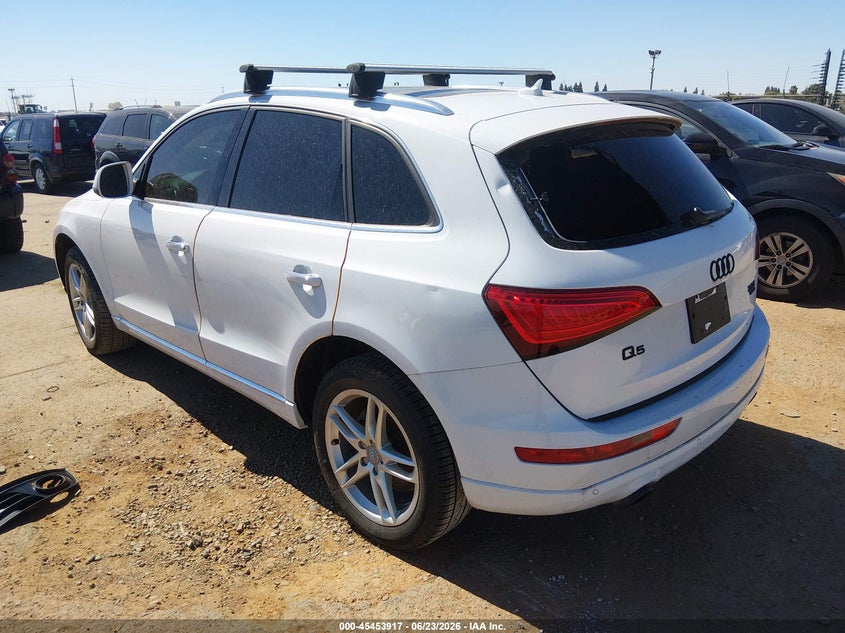 Vin: wa1l2afp9ga097263, lot: 45952030, audi q5 2.0t premium 20163
