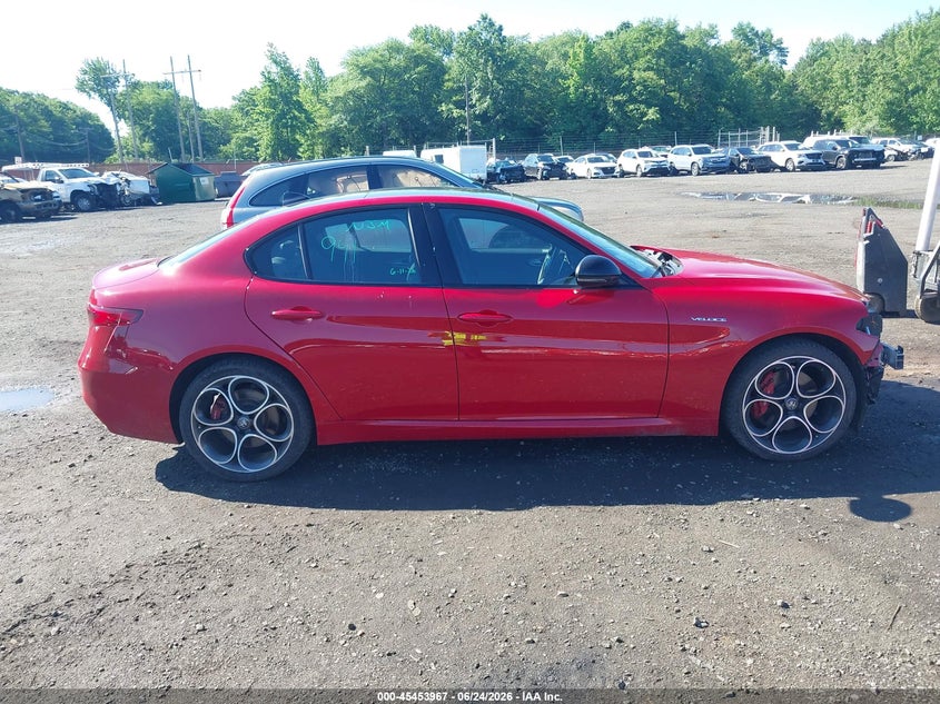 2022 Alfa Romeo Giulia Veloce Awd VIN: ZARFANBN7N7664460 Lot: 45453967