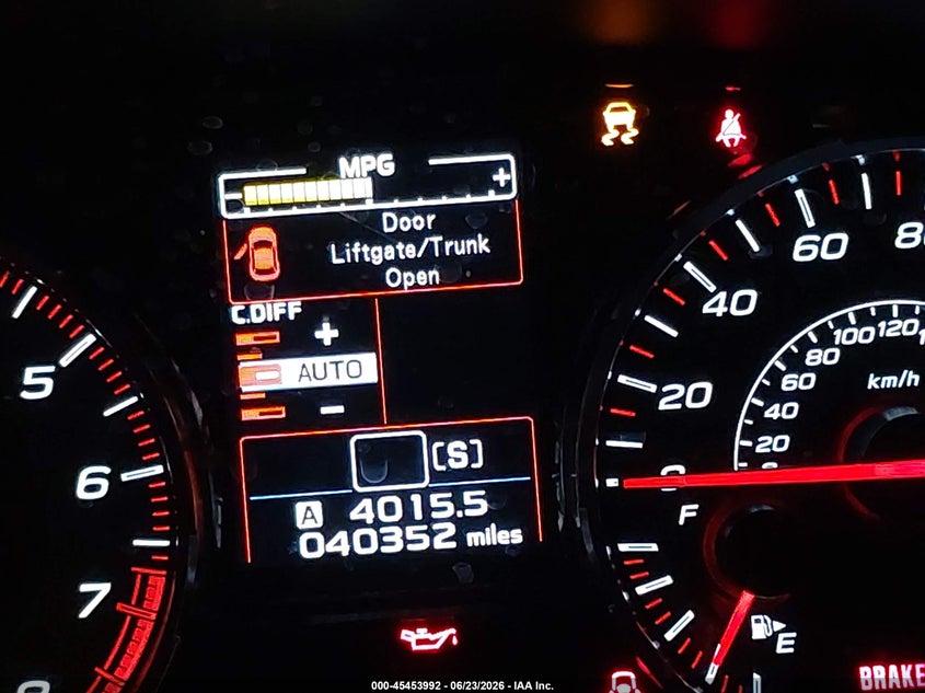2020 Subaru Wrx Sti VIN: JF1VA2E6XL9819289 Lot: 45453992