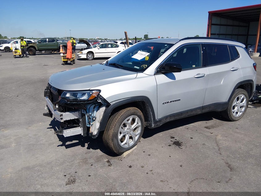 Vin: 3c4njdbn4rt135937, lot: 45952138, jeep compass latitude 4x4 20242