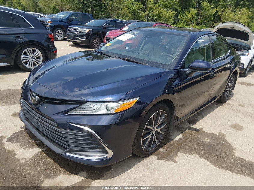 2022 Toyota Camry Xle Awd 4T1F11BK1NU054415 photo 1