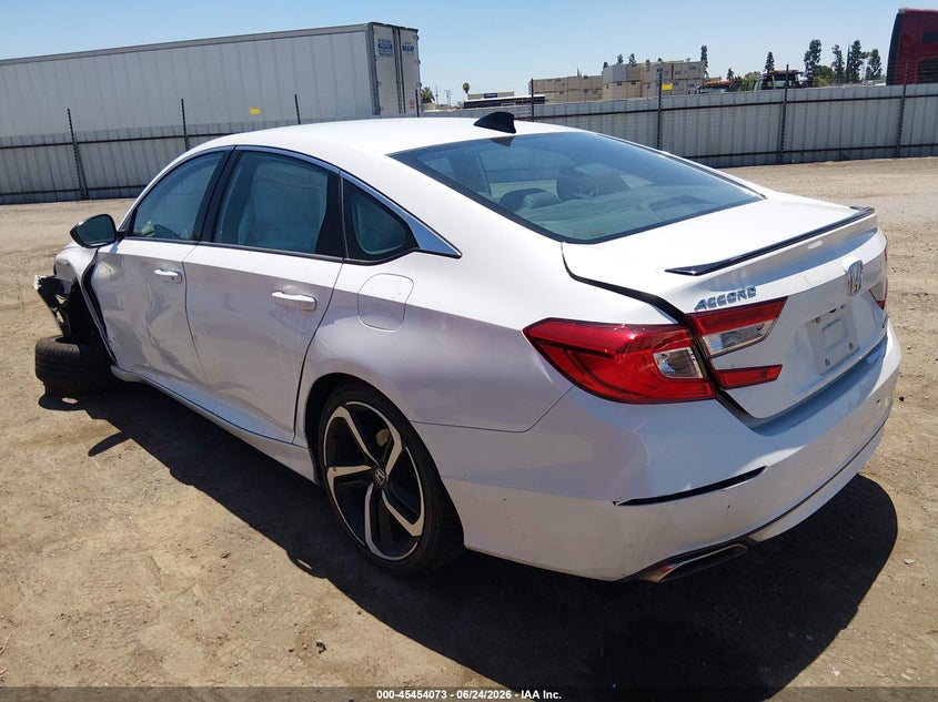 2022 HONDA ACCORD auction photo 3