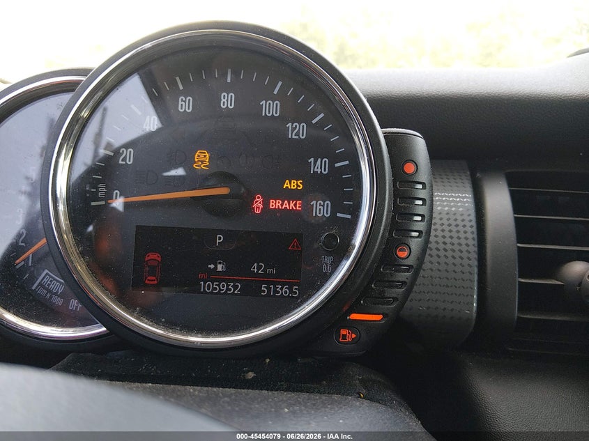 2016 Mini Hardtop Cooper VIN: WMWXP5C58G3B14187 Lot: 45454079