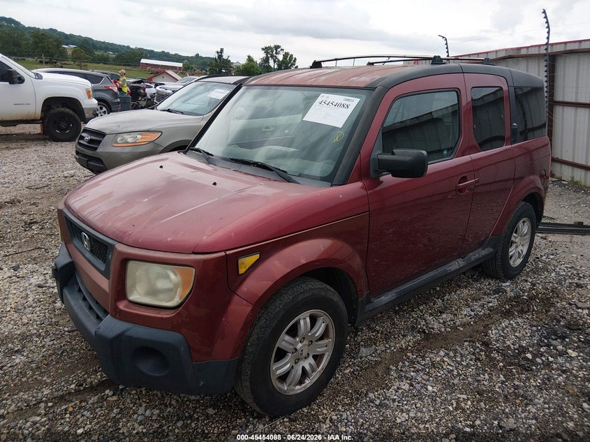 2006 Honda Element, Normal Wear & Tear, IAAI, VIN 5J6YH18786L009324 — photo 2