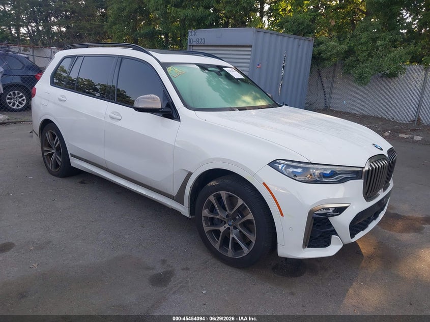 Vin: 5uxcx6c01m9e61735, lot: 45952207, bmw x7 m50i 2021 img_1