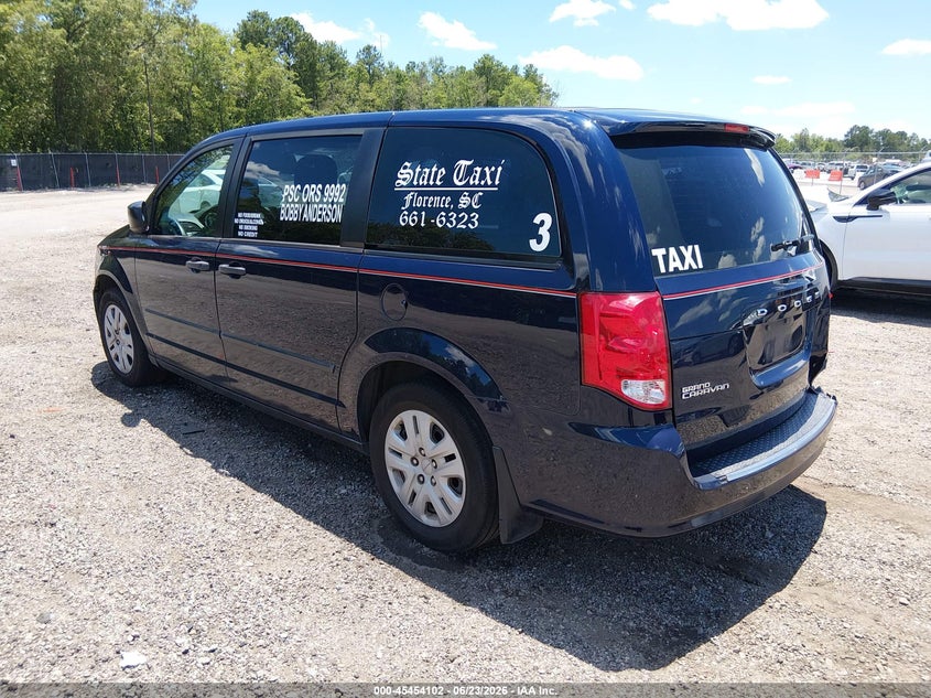 Vin: 2c4rdgbg8fr542976, lot: 45952215, dodge grand caravan american value pkg 20153