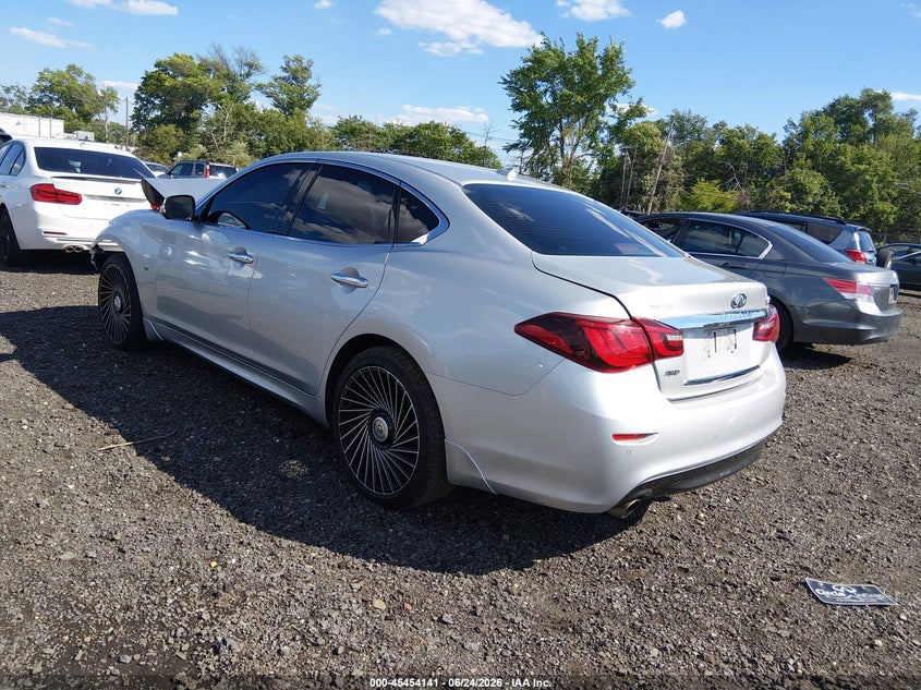 Vin: jn1by1ar9fm561676, lot: 45952254, infiniti q70 3.7x 20153