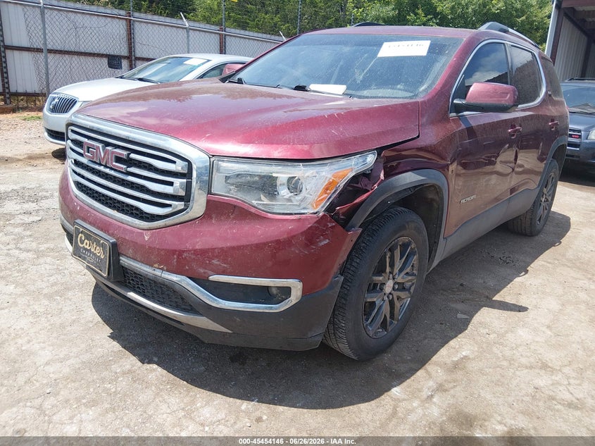Vin: 1gkknmls8hz212316, lot: 45952259, gmc acadia slt-1 20172