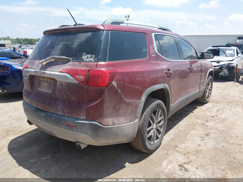 Vin: 1gkknmls8hz212316, lot: 45952259, gmc acadia slt-1 20174