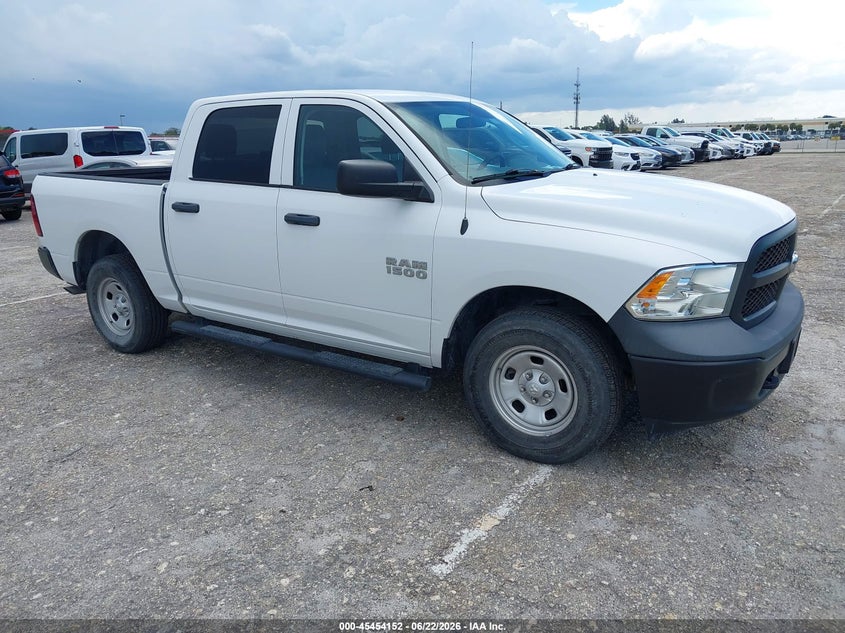 Vin: 1c6rr7kg0js300506, lot: 45952264, ram 1500 tradesman  4x4 5'7 box 20181