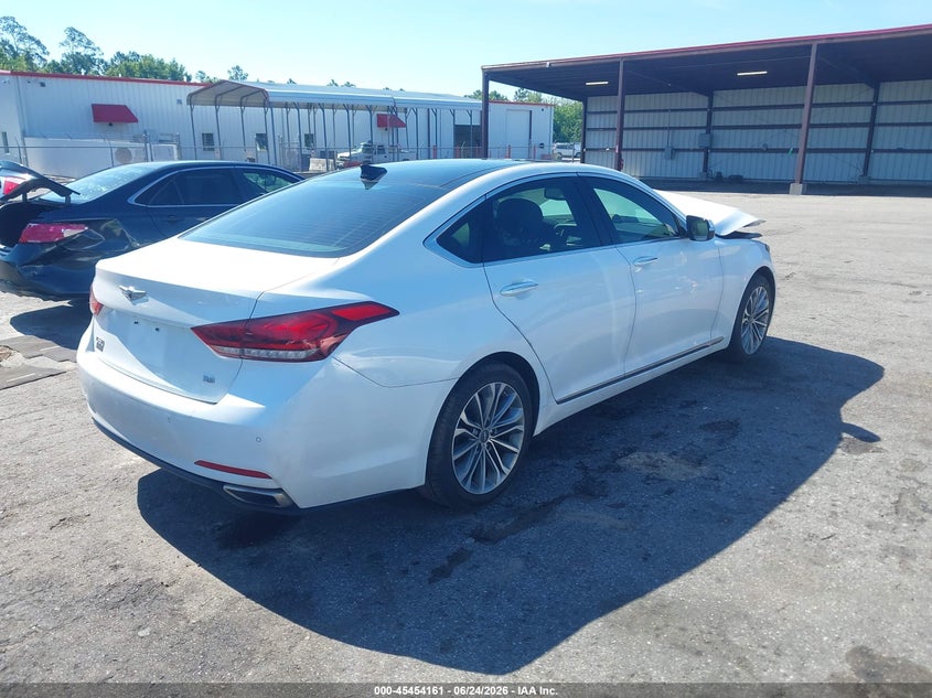 Vin: kmhgn4je4hu189320, lot: 45952274, genesis g80 3.8 20174