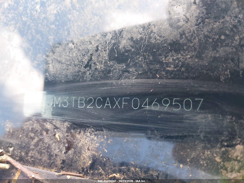 2015 Mazda Cx-9 Touring VIN: JM3TB2CAXF0469507 Lot: 45454247