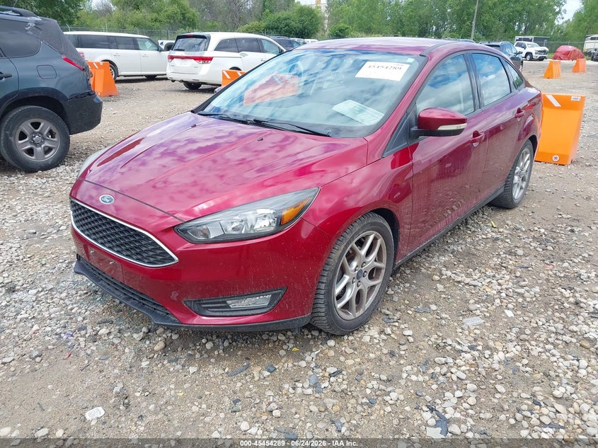 Vin: 1fadp3f20fl346330, lot: 45952402, ford focus se 20152