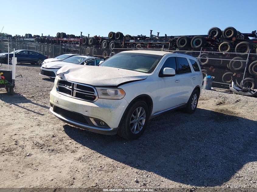 Vin: 1c4rdhag7gc361952, lot: 45952410, dodge durango sxt 20162